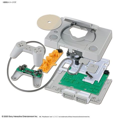 Build Your Own 25 Scale Playstation And Sega Saturn Bandai Model Kits