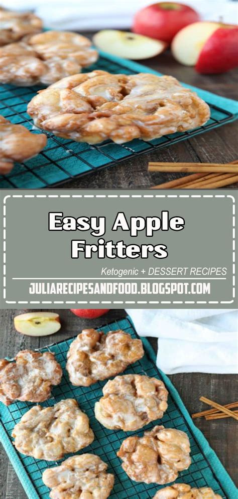 Here is something sweet for my last oktoberfest inspired recipe in this year's series. Easy Apple Fritters - Julia Recipes