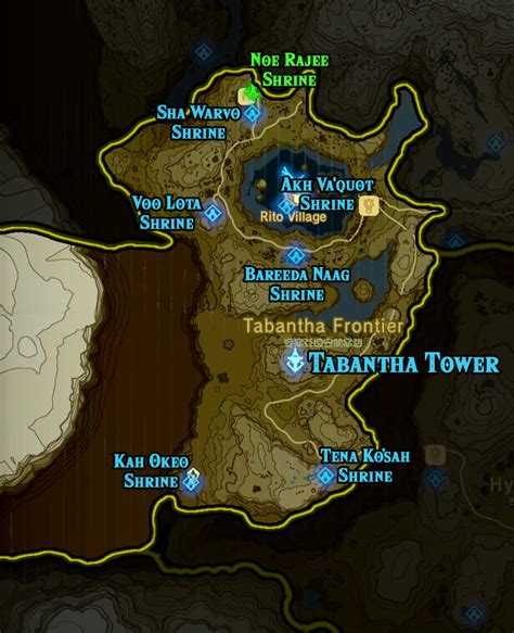 Zelda Breath Of The Wild Shrine Maps And Locations Polygon