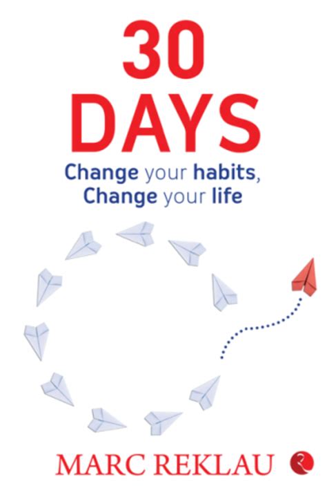 Buy 30 Days Change Your Habits Change Your Life Book Marc Reklau