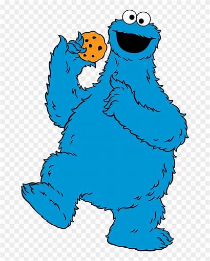 Cookie Monster Clipart Clip Cartoon Transparent Many