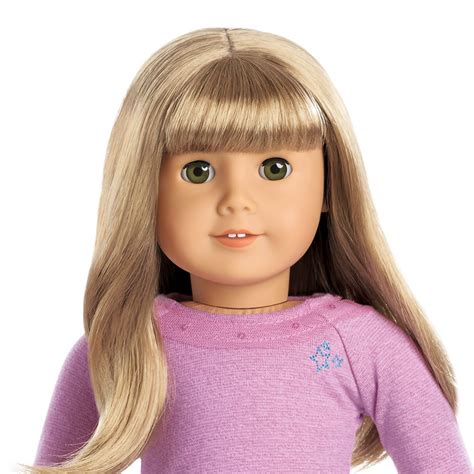 Just Like You 52 All American Girl Dolls Hairstyles With Bangs Blonde Hair For Hazel Eyes