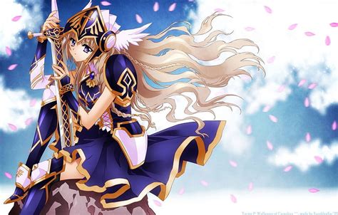 Girl Sword Valkyrie For Section арт Anime Valkyrie Hd Wallpaper