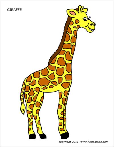 Also no direct tpt links. Giraffe | Free Printable Templates & Coloring Pages ...