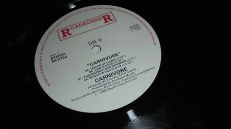 Carnivore Carnivore 1st Press Roadrunner 1985 Tested