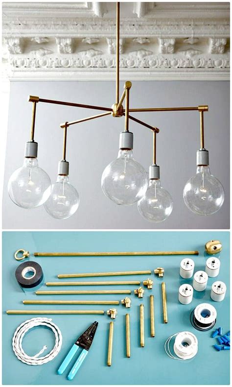 60 Easy Diy Chandelier Ideas That Will Beautify Your Home Diy