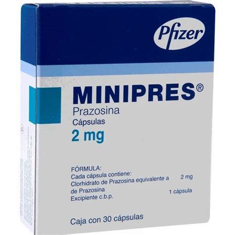 Prazosin 5mg Minipress Xl 5 Tablets At Rs 650stripe Prazosin