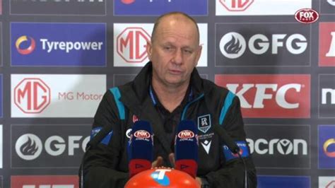 Afl Port Adelaide Marshall Steps Up To Lead Ceo Gives Coaching Update The Advertiser