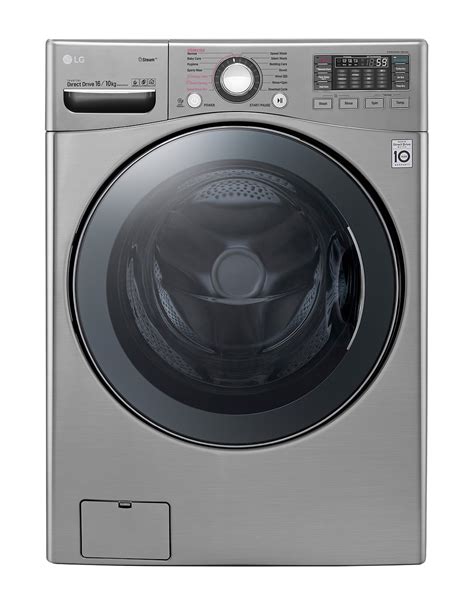 Lg Front Load Wash And Drywashing Machine 1610kg Silver Inverter