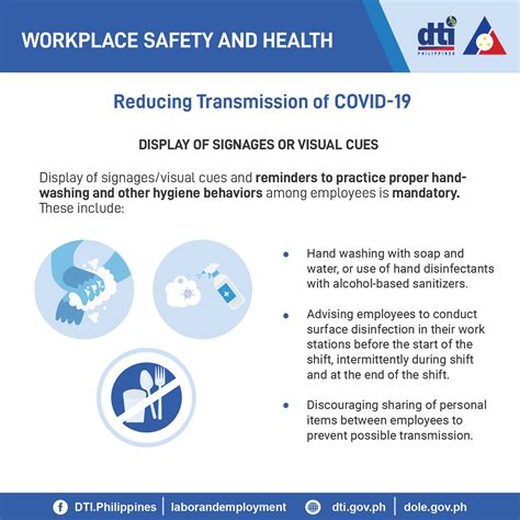 Dti Dole Supplemental Guidelines On Workplace Prevention And Control Of