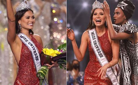 Miss Universe 2021 Miss Mexico Andrea Meza Crowned As The Winner