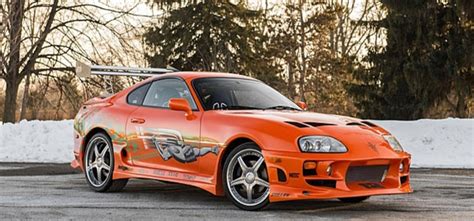 Paul Walkers Toyota Supra From Fast Furious Is Up For Auction