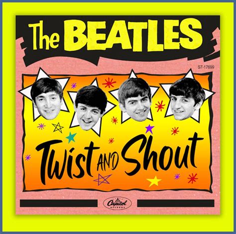 The Beatles Twist And Shout B W There S A Place Fantasy Etsy