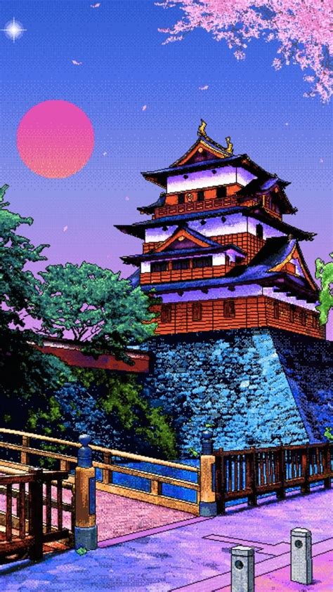 Pixel Art Wallpaper Tumblr Vaporwave Wallpaper Anime