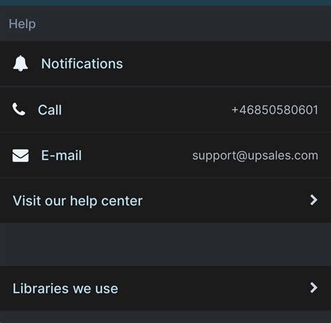 How To Set Mobile App Notifications Upsales Help Centre