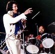 Elvis and drummer, Ronnie | Elvis in concert, Elvis, Elvis presley pictures