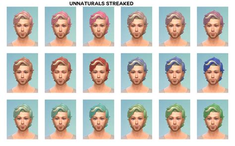 Mod The Sims Maxis Hair Recolorhair Dye Accessory