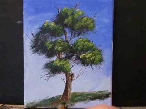 Einen baum zu zeichnen ist oftmals gar nicht so schwer wie man es sich vorstellt. Einen Baum malen Bäume malen Wie malt man einen Baum mit Ölfarben - YouTube
