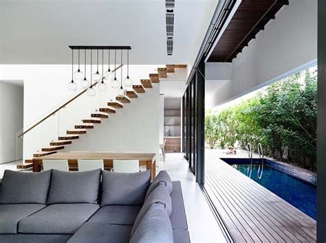 Stunning Semi Detached House In Singapore Eng Kong Garden Architect