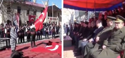 videonun bayburt ta İstiklal marşı okunurken ayağa kalkmayan protokolü gösterdiği iddiası teyit