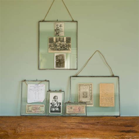 Our Zinc Hanging Picture Frame Are One Of Our Most Iconic Pieces The Glass Front And Back Make