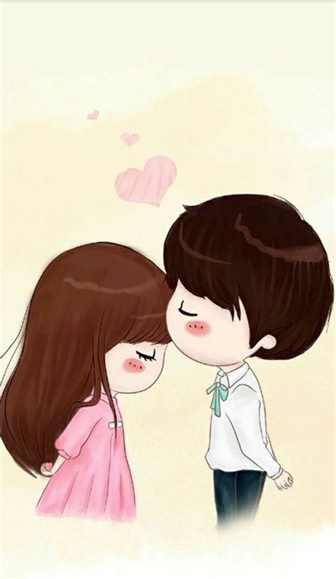 Pin By Hira Memon On Wallpapers Cute Couple Cartoon Love Cartoon