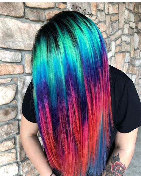 Pin By Nonie Chang On Dyed Hair Dramatic Hair Dimensional Hair Color