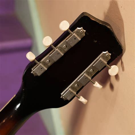 1940s Harmony Made H53 Silvertone Hollowbody Electric Guitar