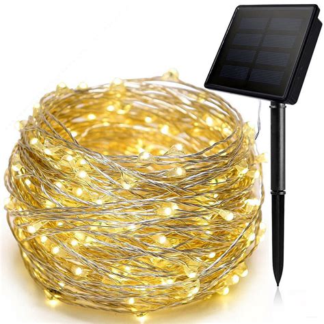 Indoor Outdoor Solar String Lights33feet 100200 Led Solar Powered