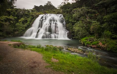 Owharoa Falls Waikato Region New Zealand Patriotic For My Country