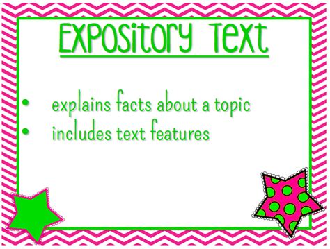 Genre Expository Text Mrs Straders Website