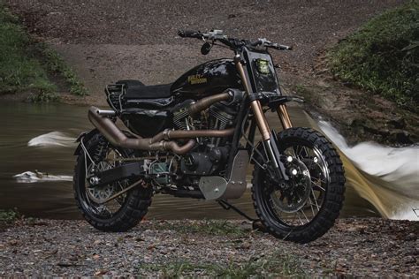 Signature Series Harley Sportser Scrambler Build Purpose Built Moto