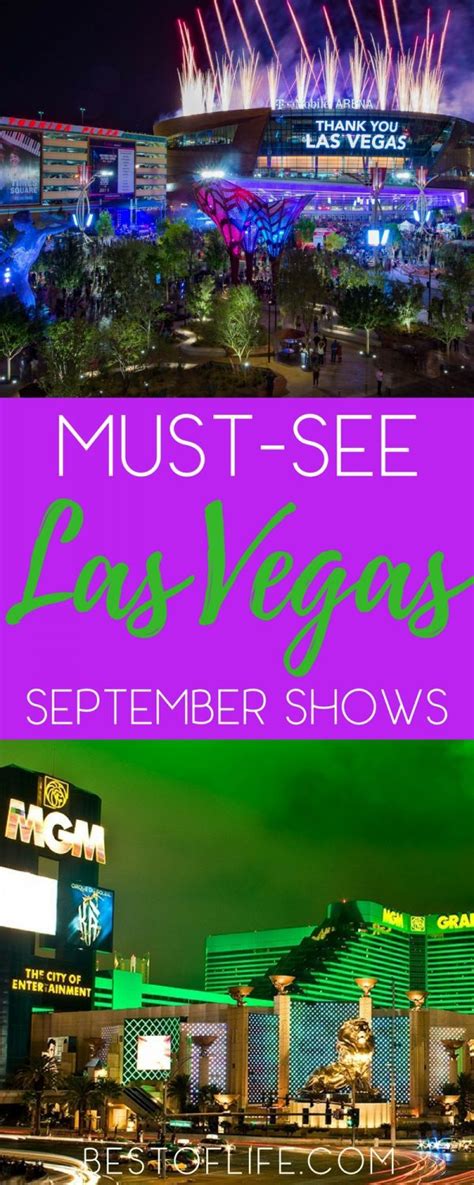Best Las Vegas Shows in September 2017 - The Best of Life
