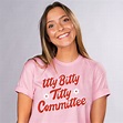 Itty Bitty Titty Committee Pink Unisex T-shirt Funny Graphic - Etsy