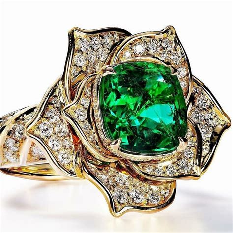 Pin By Bopha Ung On Jerwelry Stylish Engagement Rings Emerald