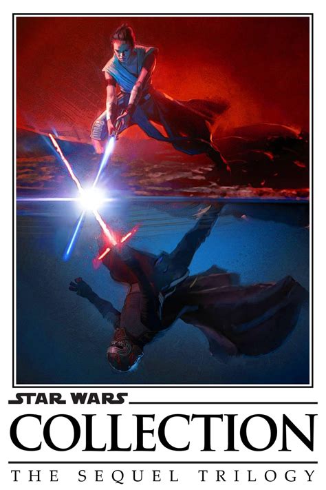 Star Wars The Sequel Trilogy Plex Collection Posters