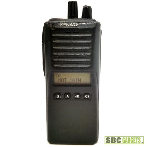 Kenwood Tk 380 Uhf Fm Transceiver Two Way Radio Used And Tested Ebay