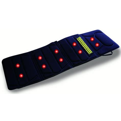 Carepeutic Targeted Zone Deluxe Vibration Massage Mat With Heat Therapy