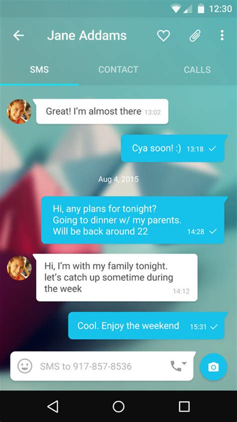 A good way to have amazing fun with your contacts. Messages + SMS APK Free Android App download - Appraw