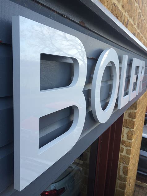 20mm Flat Cut Acrylic Letters Th Boler — Signs And Graphicsedge Signs