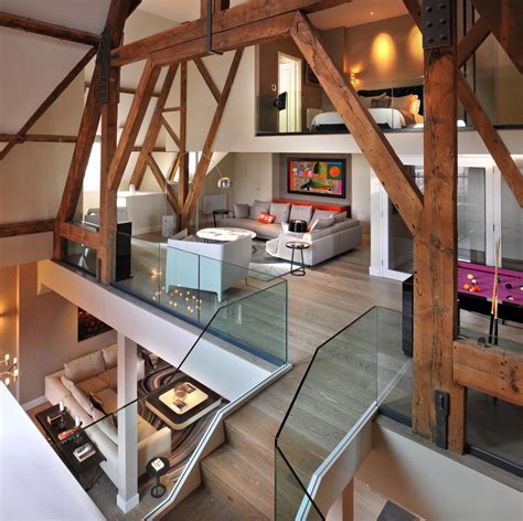 Contemporary London Penthouse Apartment In A Grade I Listed Building