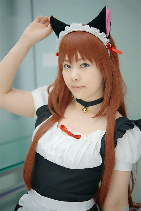 Red Hair Maid Cosplay Hot Sex Picture