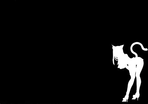 We hope you enjoy our growing collection of hd images to use as a background or home screen for please contact us if you want to publish a black and white anime wallpaper on our site. Silhouette, Cat Girls, Nekomimi, Super Hero, Black and ...