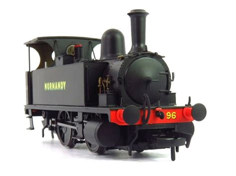 dapol 7s 018 001 lswr class b4 0 4 0t n96 normandy in lswr black as preserved olivias trains