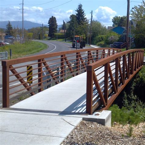 Prefabricated Pedestrian Bridges Steel Walking Bridges