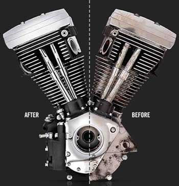 Custom chopper softail harley davidson evo engine 1340 1988 heritage rigid frame rebuild, hardtail. Restore The Rumble And Look Of Your Harley Engine. at ...