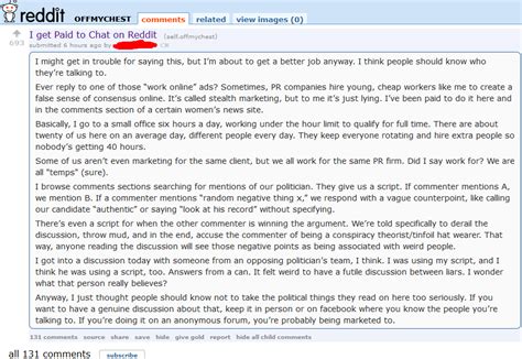 Shill Confesses On Reddit Gofuckyourself Com Adult Webmaster Forum