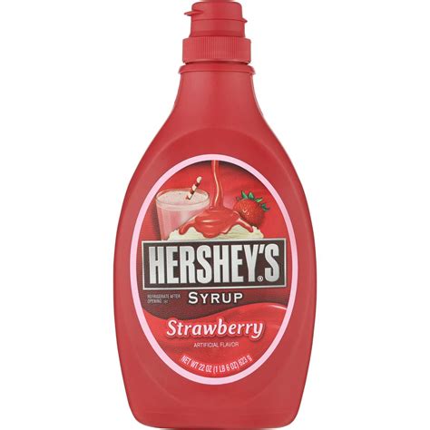 Hersheys Strawberry Syrup 623g Woolworths