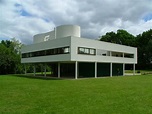 Villa Savoye. Poissy-sur-Seine, France. Le Corbusier (architect). 1929 ...