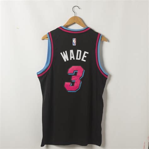 We have the official heat jerseys from nike and fanatics authentic in all the sizes, colors, and styles you need. Dwyane Wade #3 Miami Heat 2019-20 Vice Night Black Swingman Jersey